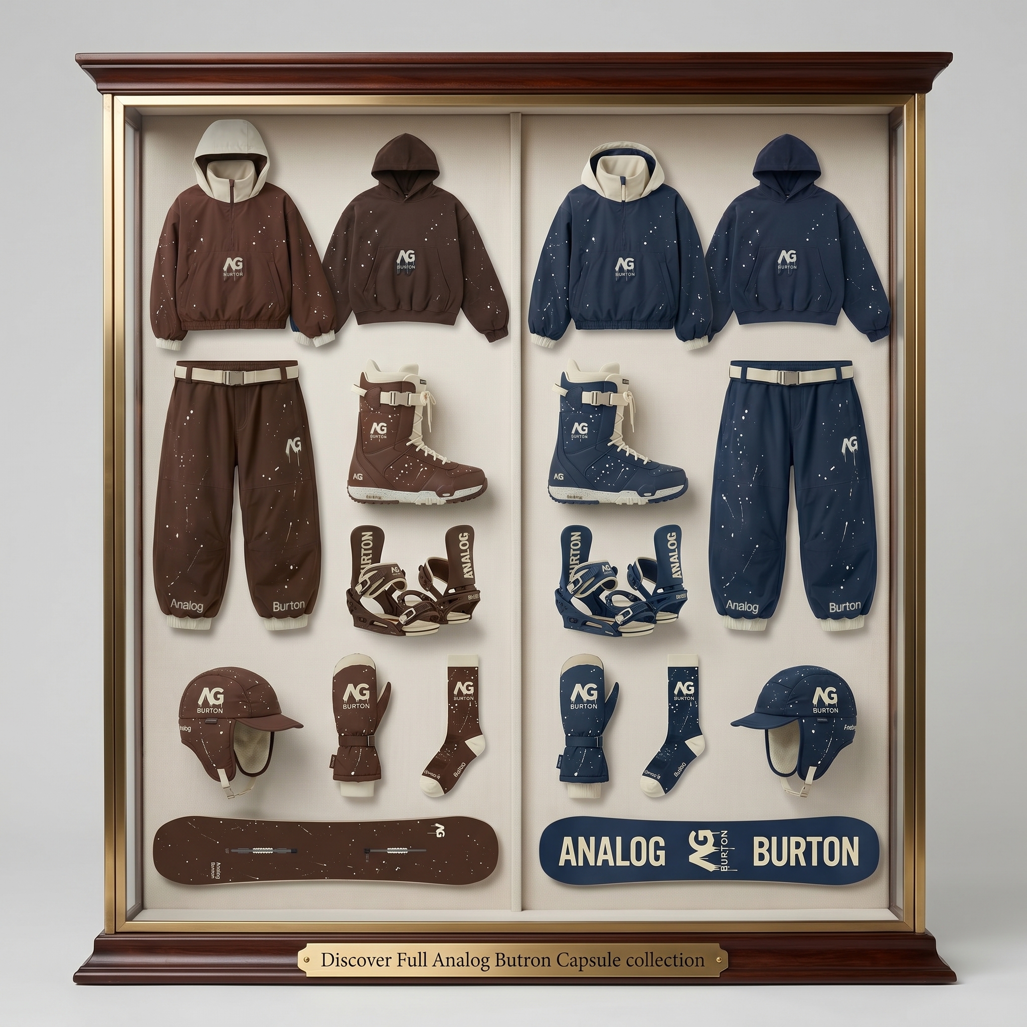 Analog / Burton AG capsule display case