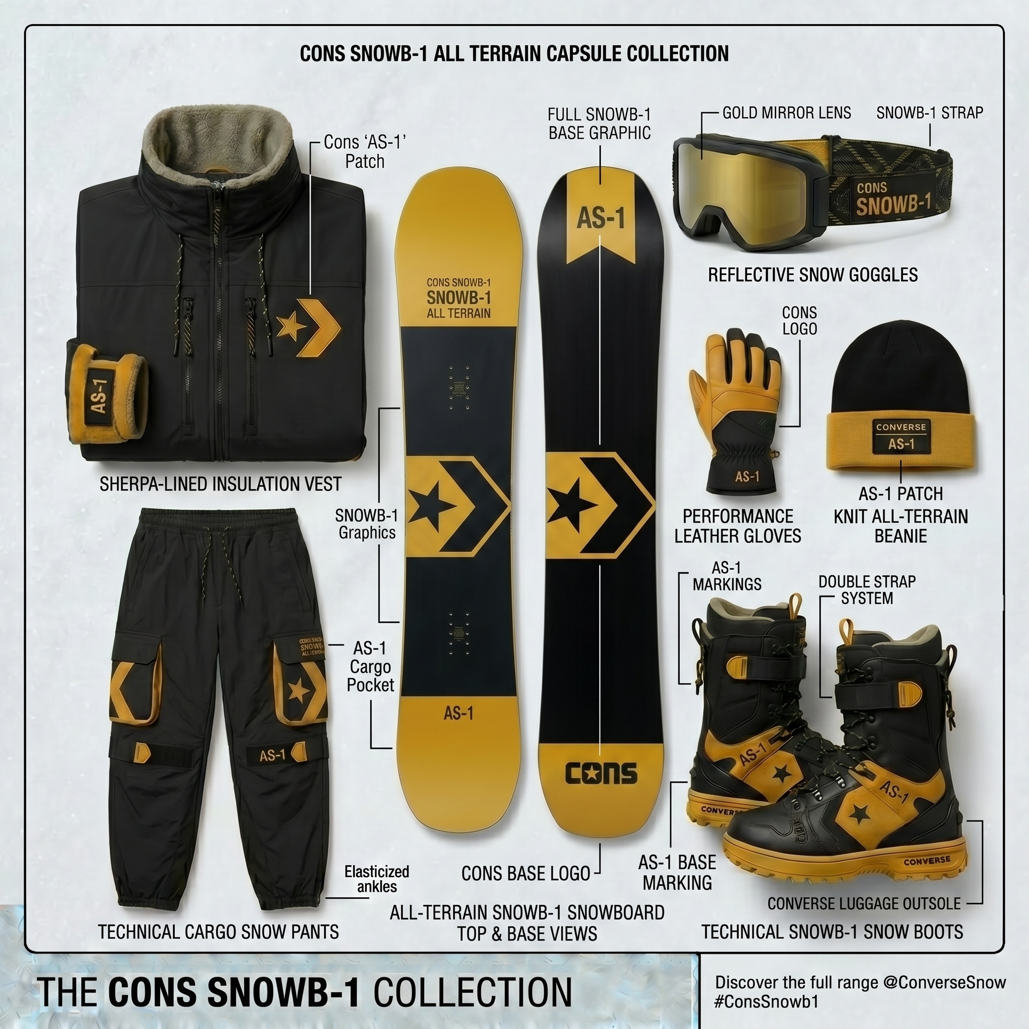 Converse CONS — SNOWB-1 capsule sheet