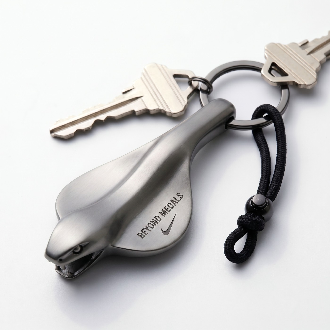 Beyond Medals x Nike snake head key chain