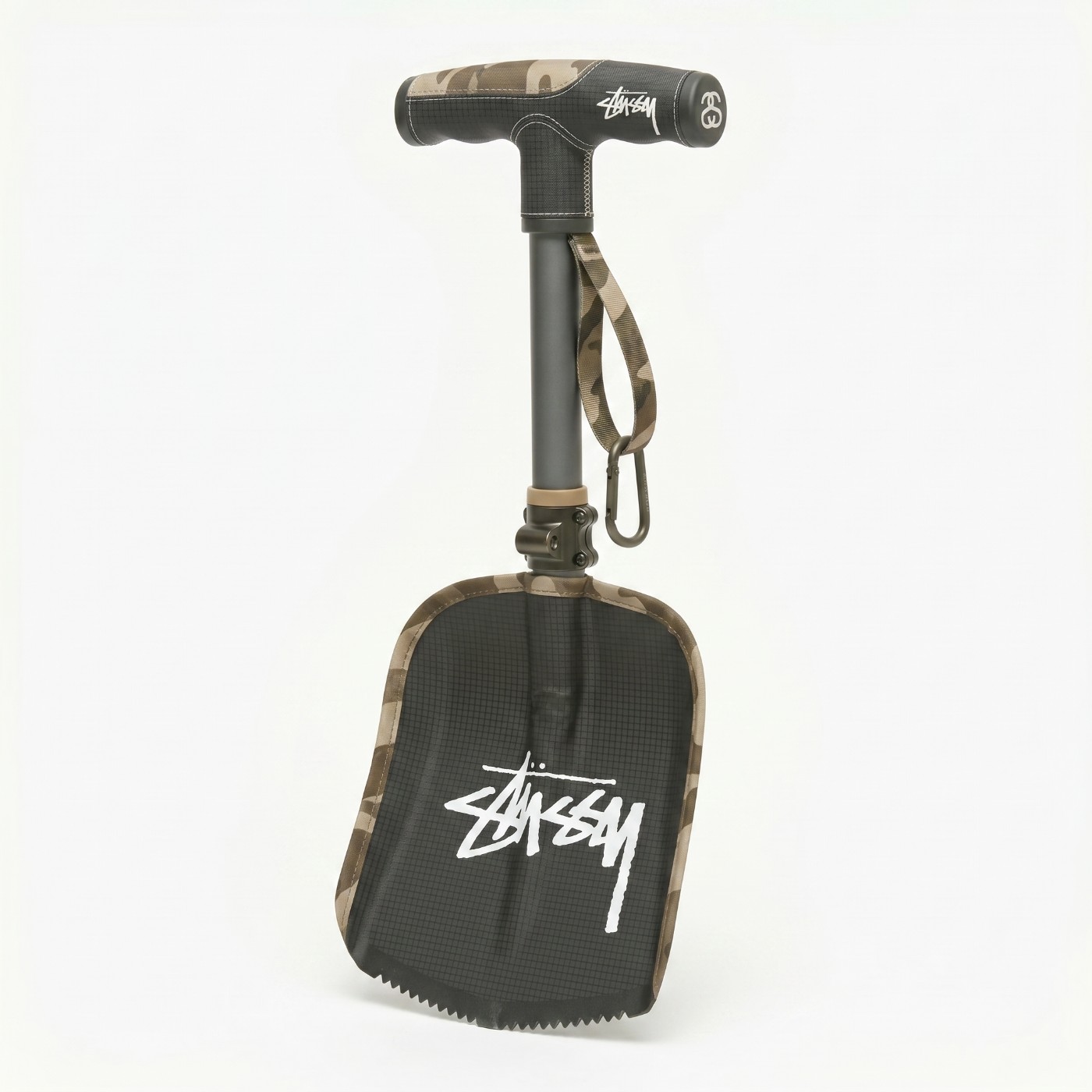 Stüssy avalanche shovel with camo trim