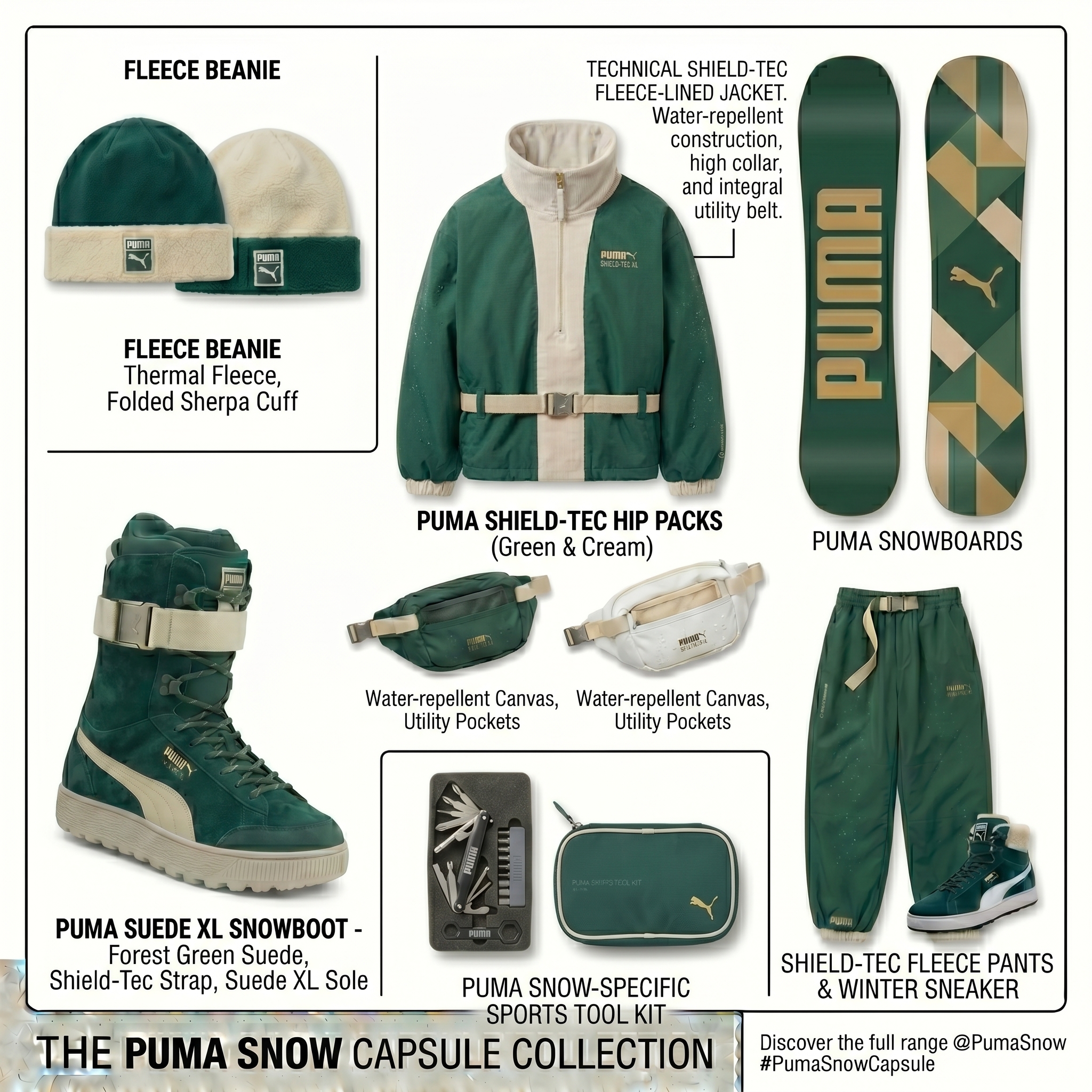 PUMA Snow capsule sheet