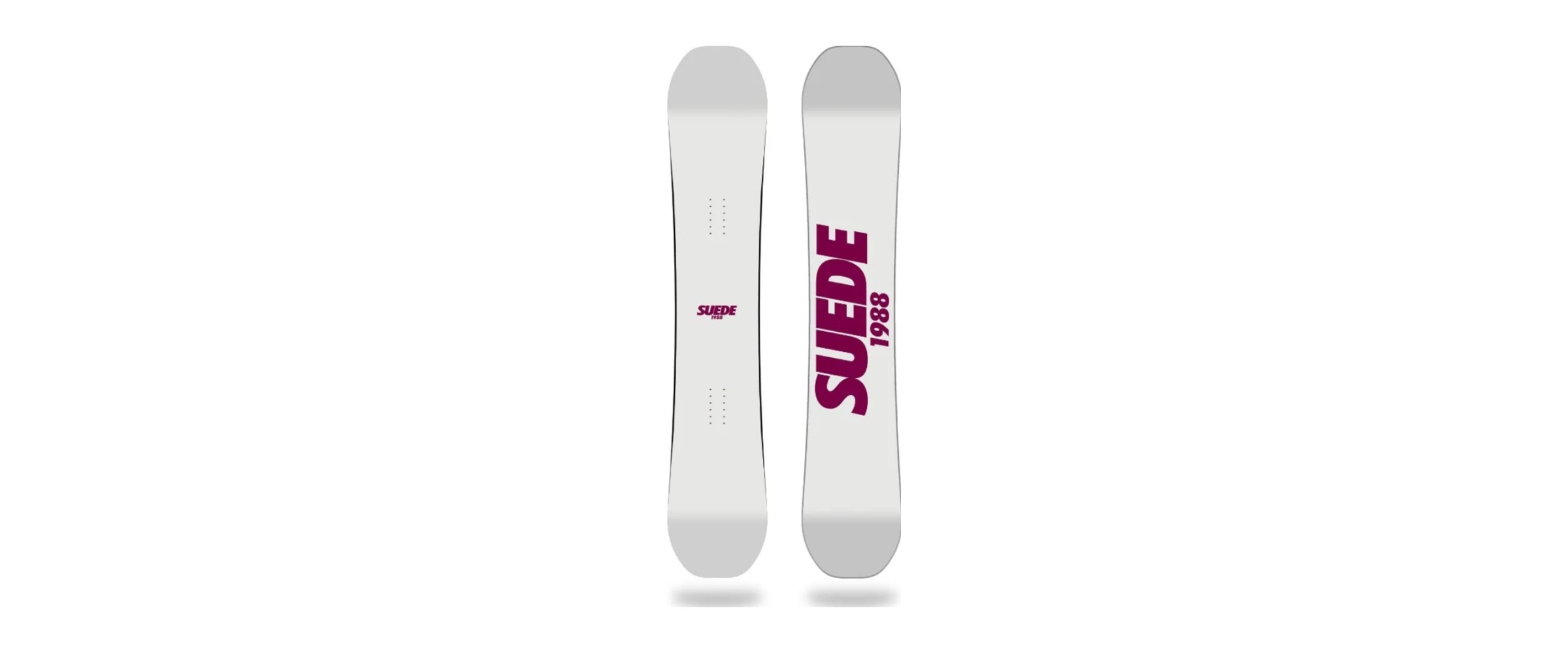 SUEDE1988 signature snowboard, topsheet and base