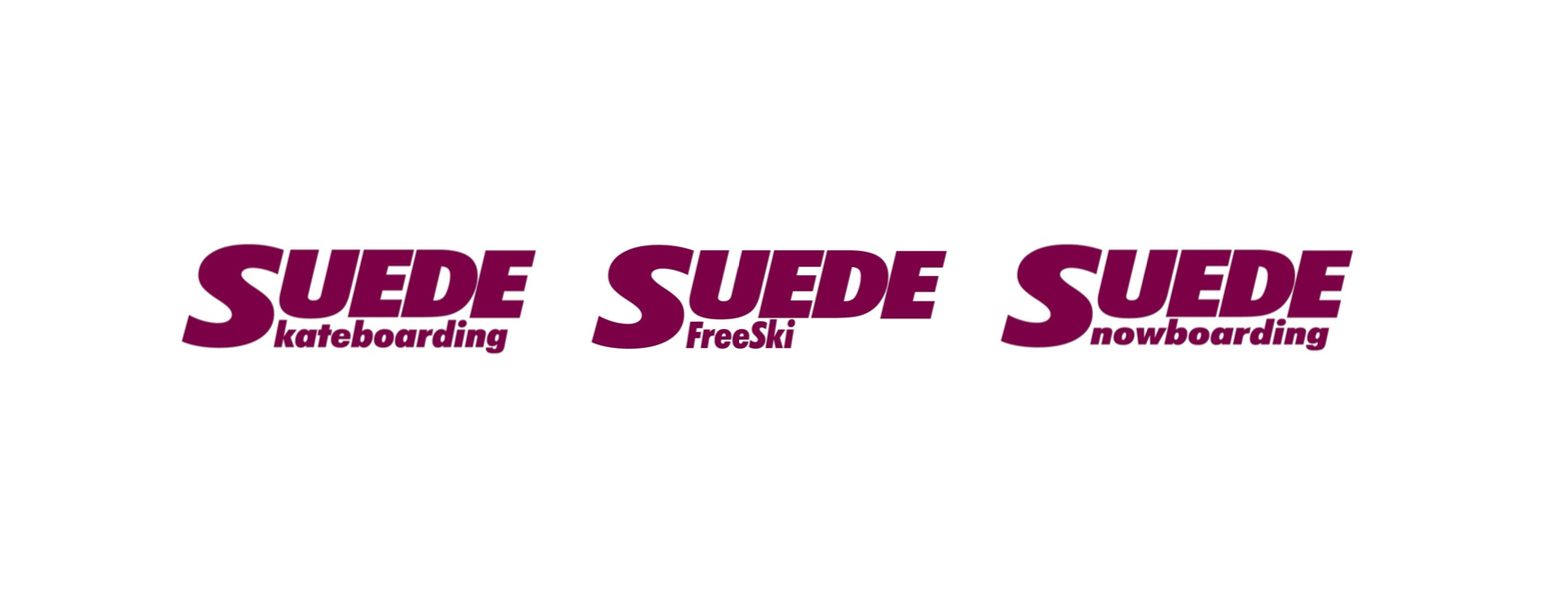 SUEDE Skateboarding, FreeSki and Snowboarding lockups