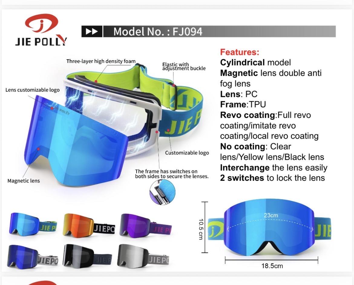 FJ094 spec sheet