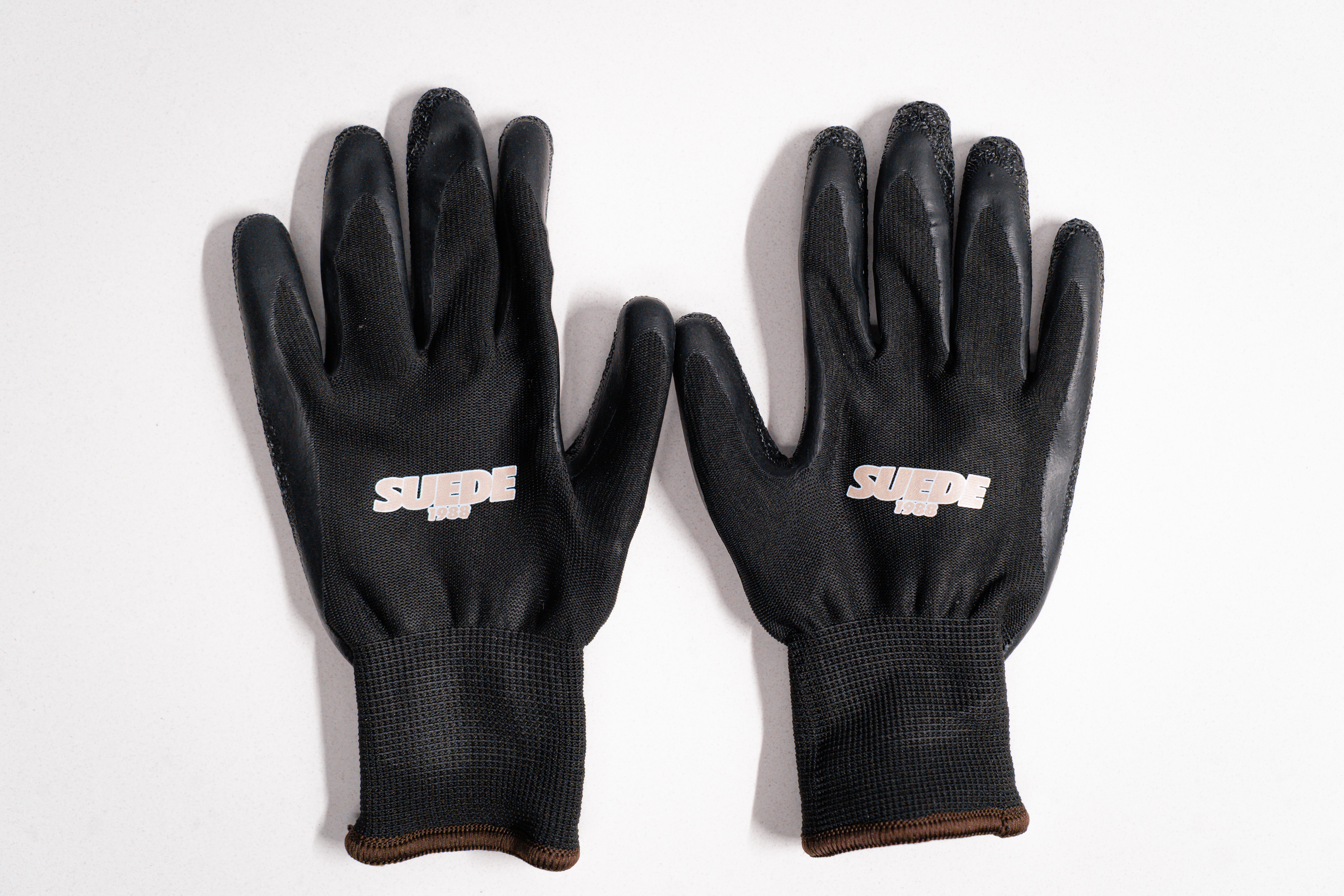 Grip gloves — coated palm, SUEDE1988 wordmark