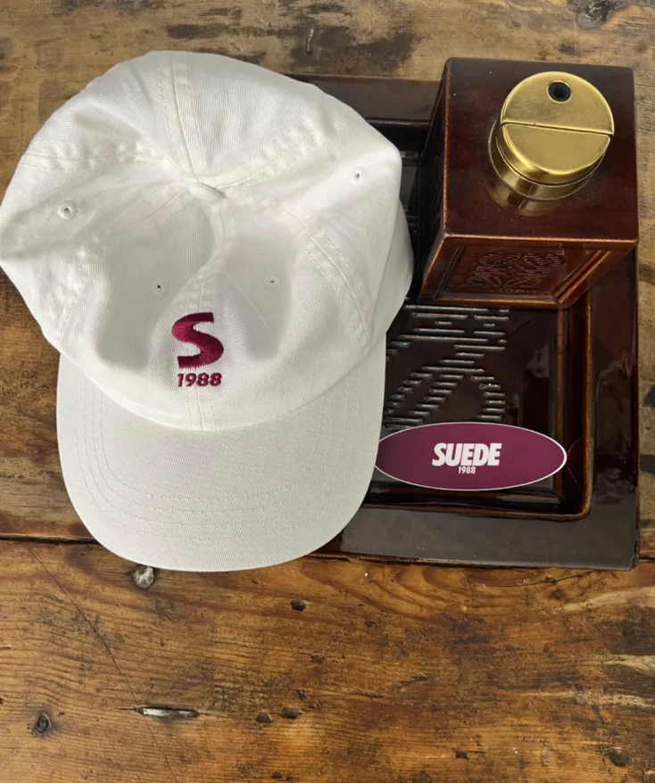 Signature embroidered hat