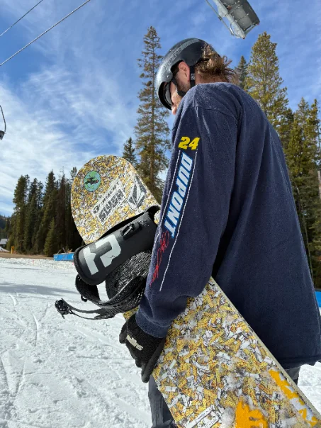 Worn on the mountain