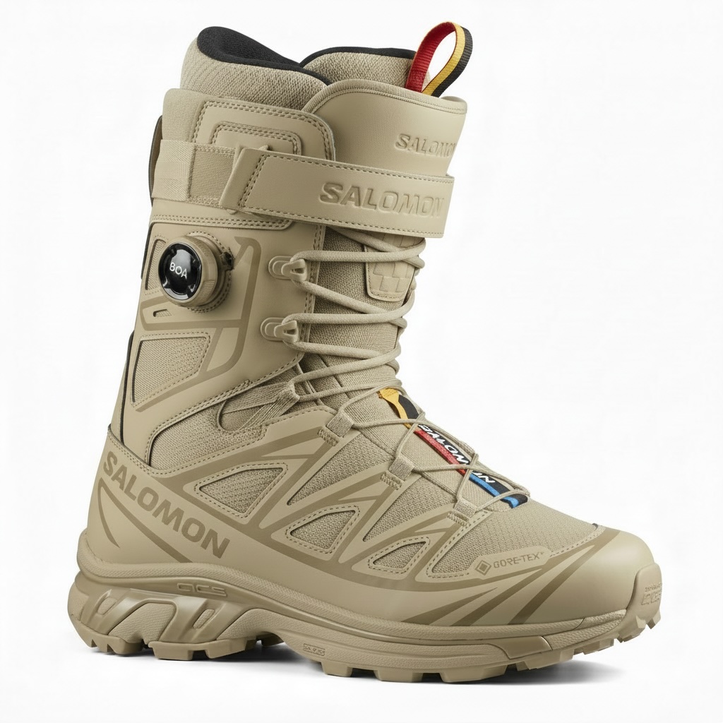 Beige hybrid boot — heritage research